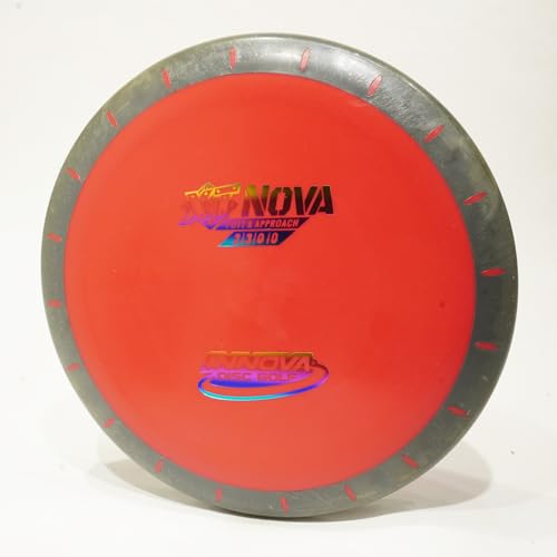 Innova XT Nova - Overmold Disc Golf Putter & Approach Disc, Pick Your Disc 168g Red w/Dark Gray Rim