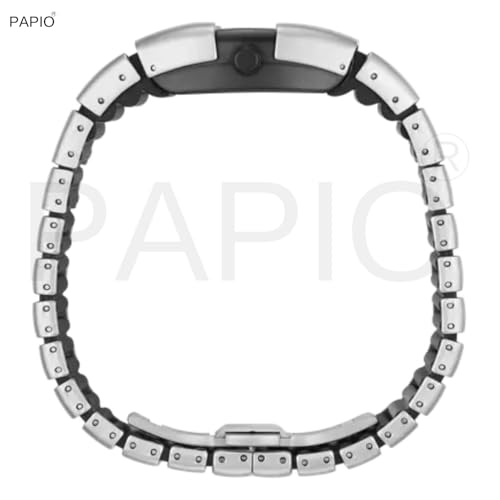 Image of PAPIO Stylish Rectangle Dial Analogue Watch | Premium Plastic Strap | Fashion Unisex Wrist Watch for Men, Boys, Women