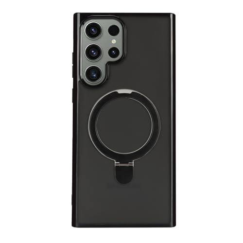 Image of Cavor for Samsung Galaxy S23 Ultra Case, Compatible with Magsafe, Black | Galaxy S23 Ultra Phone Case with Stand Magnetic, Shockproof Slim Protective Cases for Women Men