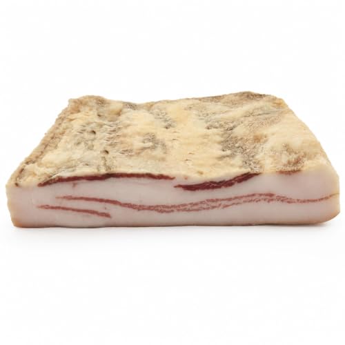 CERROALTO | Panceta Ibérica de Bellota | Pieza Entera Curada Lentamente en Bodega Natural | Peso de 1500 g a 2000 g | Cerdo Criado en Libertad y Alimentado con Bellotas