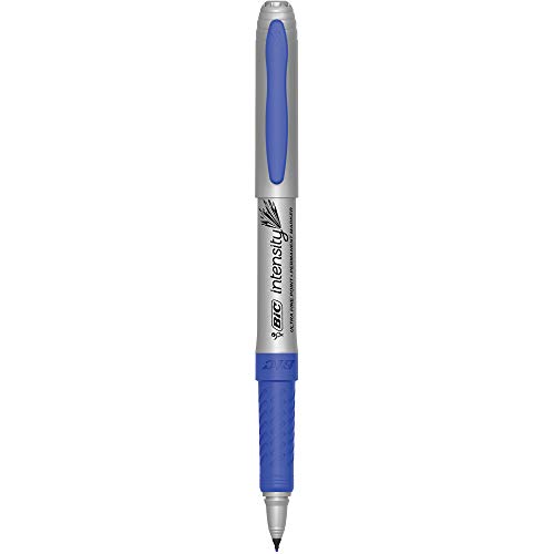 Bic Intensity 12 Ultra-Fine Point Permanent Marker,Blue #TOP4