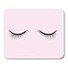 Produktbild AOHOT Mauspads Eye Closed Eyelashes Makeup Salon Make Beautiful Beauty Black Bright Mouse pad 9.5" x 7.9" for Notebooks,Desktop Computers Accessories Mini Office Supplies Mouse Mats