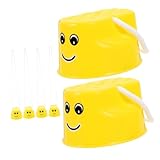 HONITANO 6 Stück Teiliges Balance Stelzen für Leichtes Rutschfestes Pail Stil Lernspielzeug zur...