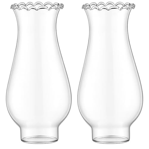 Lewtemi 2 Pcs 1 1/4 Inch Base Tiny Oil Lamp