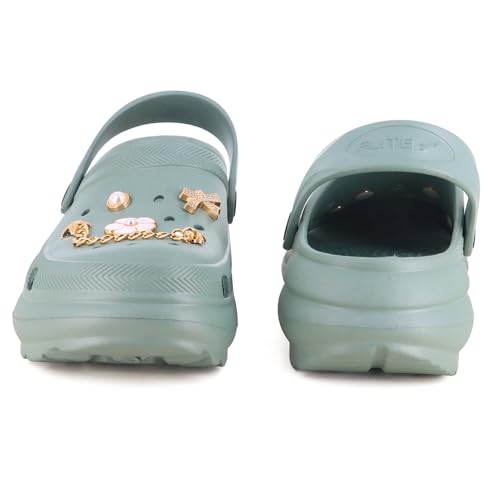 Image of FLITE Clogs FL-2058 Black for Women