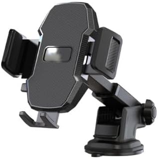 حامل تابلوه السيارة - الحل الرائع للقيادة بدون استخدام اليدين، أسود