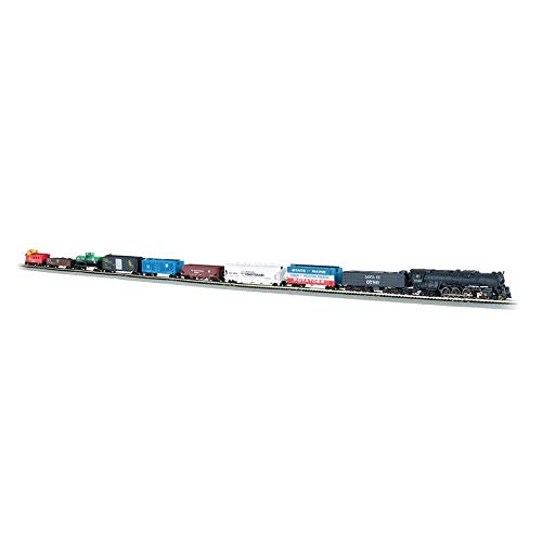 Bachmann Trains - Empire Builder Ready To Run 68 Piece Electric Train Set - N Scale by Bachmann - Used condition - US$209.29