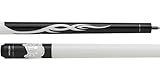 Actions Cues - Kids Pool Cue - 52in - Black with White, includes case, 19oz
