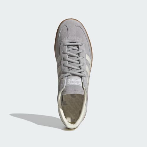 Image of adidas Handball Spezial Men's Shoes, Grey Two /Cream White /Cloud White, Size 7.5