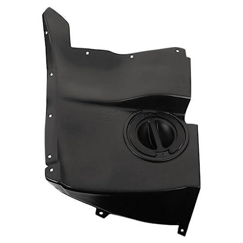 Image of TRQ Front Driver and Passenger Side Forward Inner Fender Liner Set Compatible with 2005 Chevrolet Corvette 06-13 Corvette Base Model