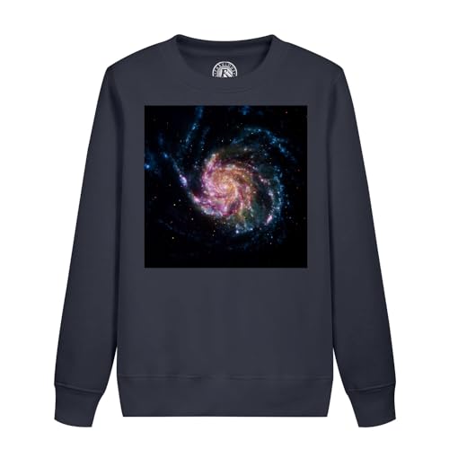 Sweatshirt enfant galaxie du moulinet m101 résistant pour petit astronome