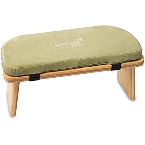 banters Foldable Meditation Bench with Cushion Cover