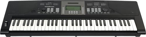 Clavier arrangeur Woodbrass KBA300 piano numérique débutant instrument éducatif 61 touches