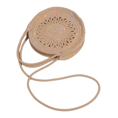 Sac bandoulière tissé coton pour femme idéal comme grand sac épaule de plage