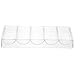 WOONEKY Crylic Poker Chip Display Case Poker Chip Case Trays 5 Grid Chip Rack Storage Box Poker Chip Holder for Home Game