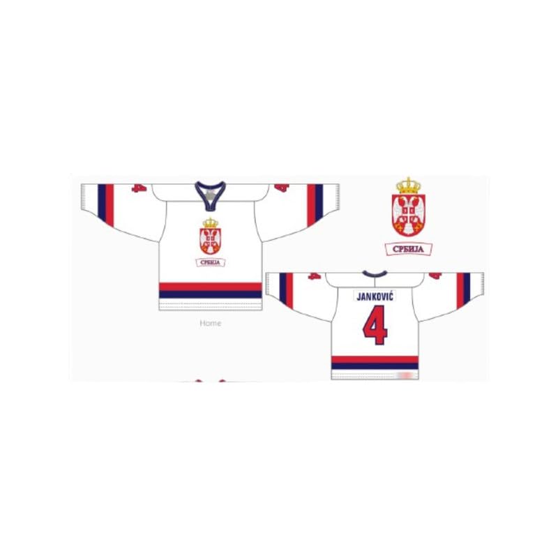 Generic Jankovic Hockey Jersey Sewn Any Name Number, XX-Large, Design 2