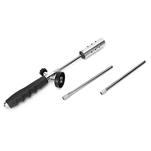 Tragbare Kassettenbrenner, Gasbrenner Tragbare Hochtemperatur-Einstellbare Flammenpistole für Grill 1350℃ Handwerk… – Bild 3