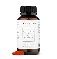 JSHealth Vitamins Metabolism + Sugar Support Formula, Energy Support, Metabolism Maintenance Supplement (60 Tablets)