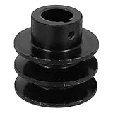 Poulie à double gorge pour moteur à essence – notre poulie de remplacement pour courroie trapézoïdale, offrant des performances et une durabilité exceptionnelles, poulie de courroie mécanique