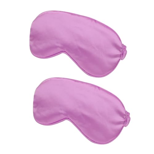 COLLBATH 2個シルクアイマスク 睡眠用アイシェード 目かくし 飛行機旅行 帰宅用 アウトドアキャンプ 出張に適用