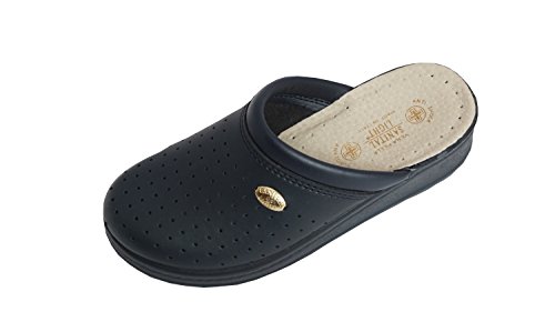 Sabots pour femme bleu Sanital Light 1350 semelle anatomique