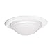 Halo White 5 in. W Incandescent Recessed Shower Light