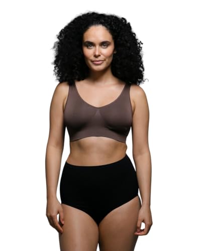 Image of Ahh By Rhonda Shear Women's plus-size Ahh Seamless Leisure Bra