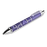 THKVSV Cinta de bígaro para concienciación sobre el cáncer de estómago (3) bolígrafos retráctiles de tinta negra, decoración para papelería de oficina