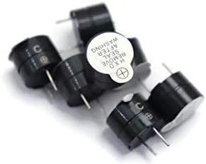 5V Passive Buzzer Acoustic Component Mini Alarm Speaker for Electronic Project Pack of 5