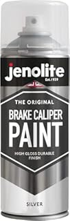 JENOLITE Brake Caliper Spray Paint | SILVER GLOSS | Brake and Caliper Restoration Spray Paint | Durable Finish, Heat and Petrol Resistant | 400ml