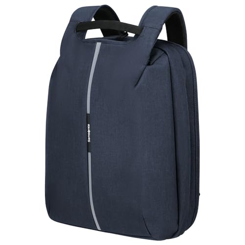 Samsonite Securipak - Reise-Rucksack erweiterbar 15.6 Zoll, 45 cm, 25.5/30 L, Blau (Eclipse Blue)
