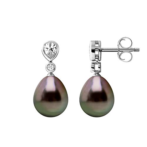 Boucles perles de Tahiti poires, le cadeau de joaillerie femme