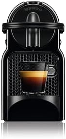 Nespresso De’Longhi Inissia EN80.B – Cafetera monodosis de cápsulas Nespresso, 19 bares, apagado automático, color negro, Incluye pack de bienvenida con 7 cápsulas