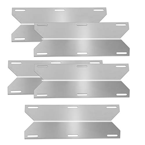 Folocy BBQ Gas Grill Replacement Parts, Stainless Steel Heat Plates heat Tent Shield Burner Cover Kit for Jenn-Air 720-0062, Members Mark 720-0586A, Nexgrill 720-0063, Costco Kirland, 17 3/4" X 6 3/8"