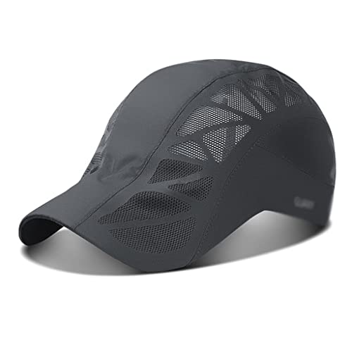 Chapeau fin pour hommes ZYFSHA de protection solaire réglable pour le running