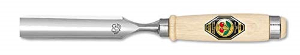 Kirschen Multi-Colour 1431014 14 Mm Number 1431 Firmer Gouge With Hornbeam Handle