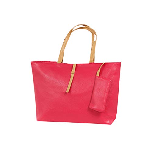 Hsug Moderner Trendy Grosse Kapazität Damen Platz Messenger Bag Lässig Schlicht Versatile Umhängetasche Pu Leder Hochwertig Wasserdicht Regenfest Verschleißfest Frauentasche