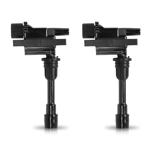 ENA Set of 2 Ignition Coil Pack 2.0L L4 Compatible with Mazda 2001 2002 2003 Protege, 02 03 Protege5 2.0 Coils Replacement for UF407 C1340 GN10301 5C1208 FFY118100