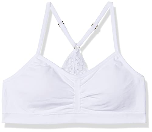 Maidenform Girl Girls' Big Seamless Ruched Crop W/Lace Back