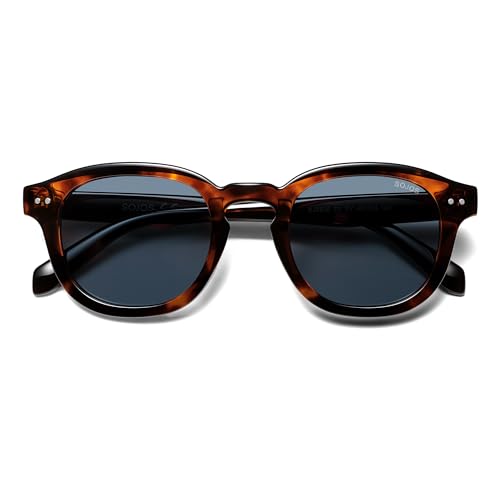 Image of SOJOS Retro Vintage Polarized Sunglasses for Women Men, Classic Square Panto Shades SJ2626
