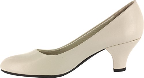 Easy Street womens Fabulous pumps shoes, Bone, 7.5 US3