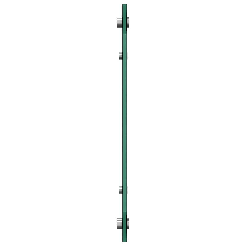 Solivagant Küchenrückwand 2 pcs Schwarz 100 x 40 cm Gehärtetes Glas, Küche Esszimmer,Küchenhelfer -utensilien, 17.8 kg-3415551