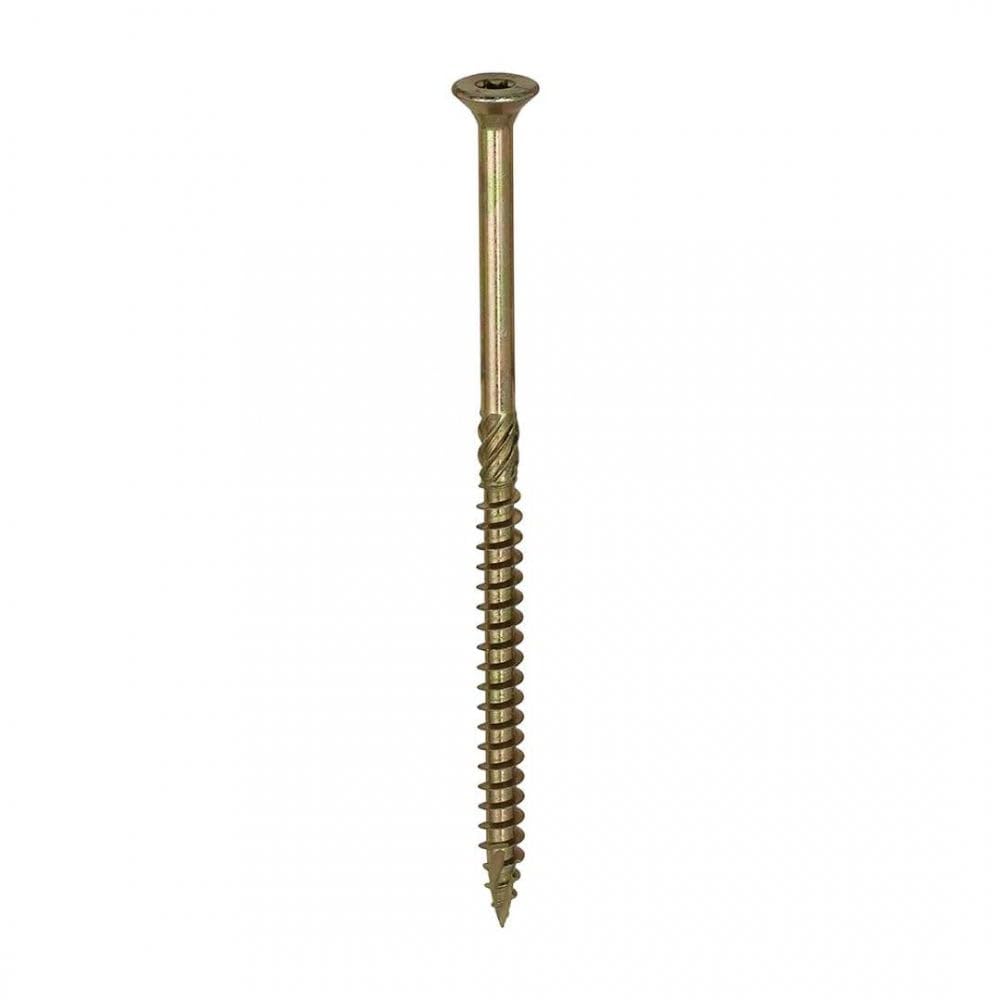 Timco - C2 Clamp-Fix Multi-Purpose Premium Screws - TX - Double Countersunk - Yellow (Size 8.0 x 150-50 Pieces)