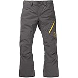 snowboardhose grau meliert Gore-Tex-Membran: wasserdicht, atmungsaktiv
