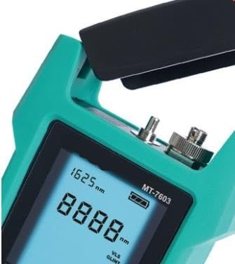 Medidor de potencia fibra óptica tipo almacenamiento MT-7603-C (con batería)