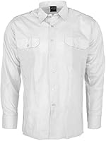 Mil-Tec Unisex Skjorte-10931007 Hemd, Weiß, L EU