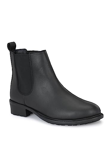 Image of EL PASO Women's Faux Leather Casual Slip On Boots EPW7200 P