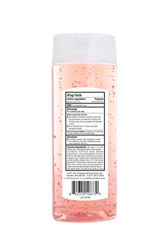 Amazon Brand - Solimo Clarifying Pink Grapefruit Body Wash, 2% Salicylic Acid Acne Treatment, Dermatologist Tested, 8.5 Fl Oz (Pack of 4)