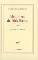 MEMOIRES DE DIRK RASPE (FOLIO) 2070220125 Book Cover
