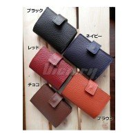 Sekai Hikaku Card Case, Navy, 4.1 x 3.5 x 0.6 inches (10.5 x 9 x 1.5